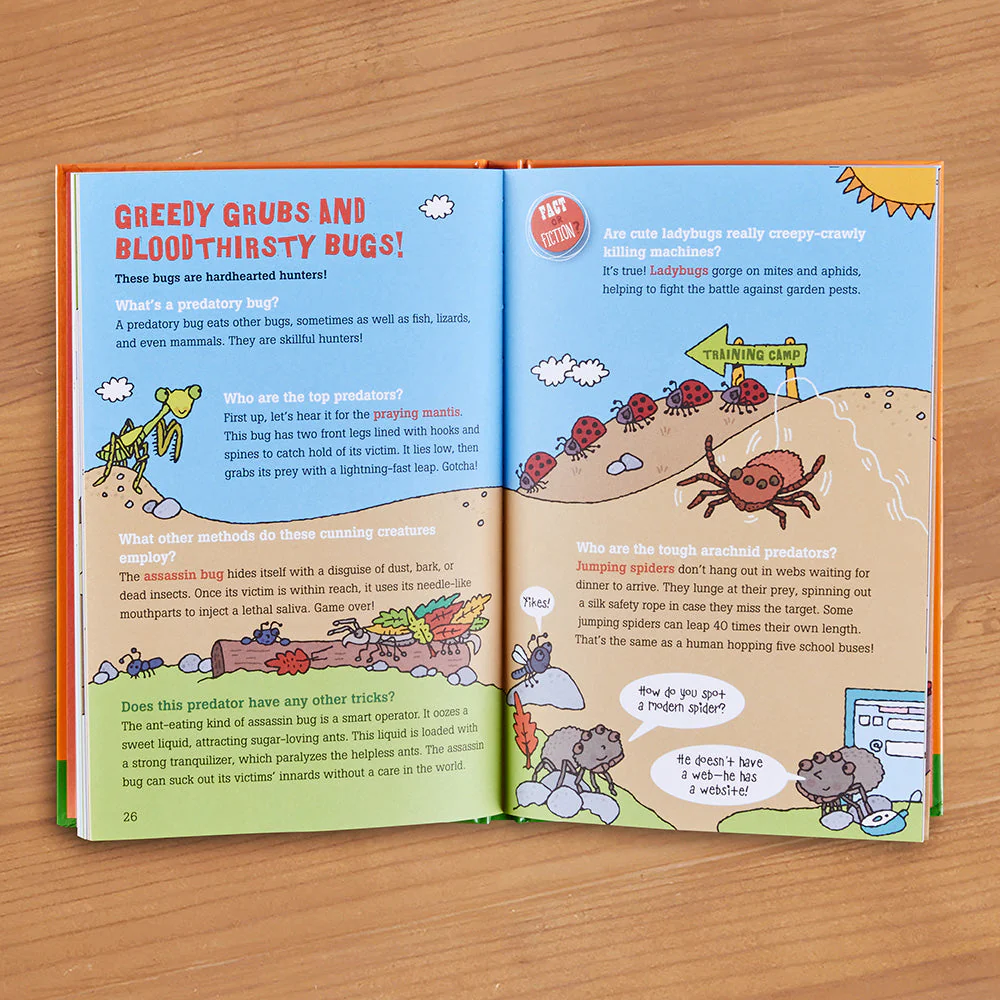 "100 Questions About Bugs" Children's Book by Peter Pauper Press - Image 2