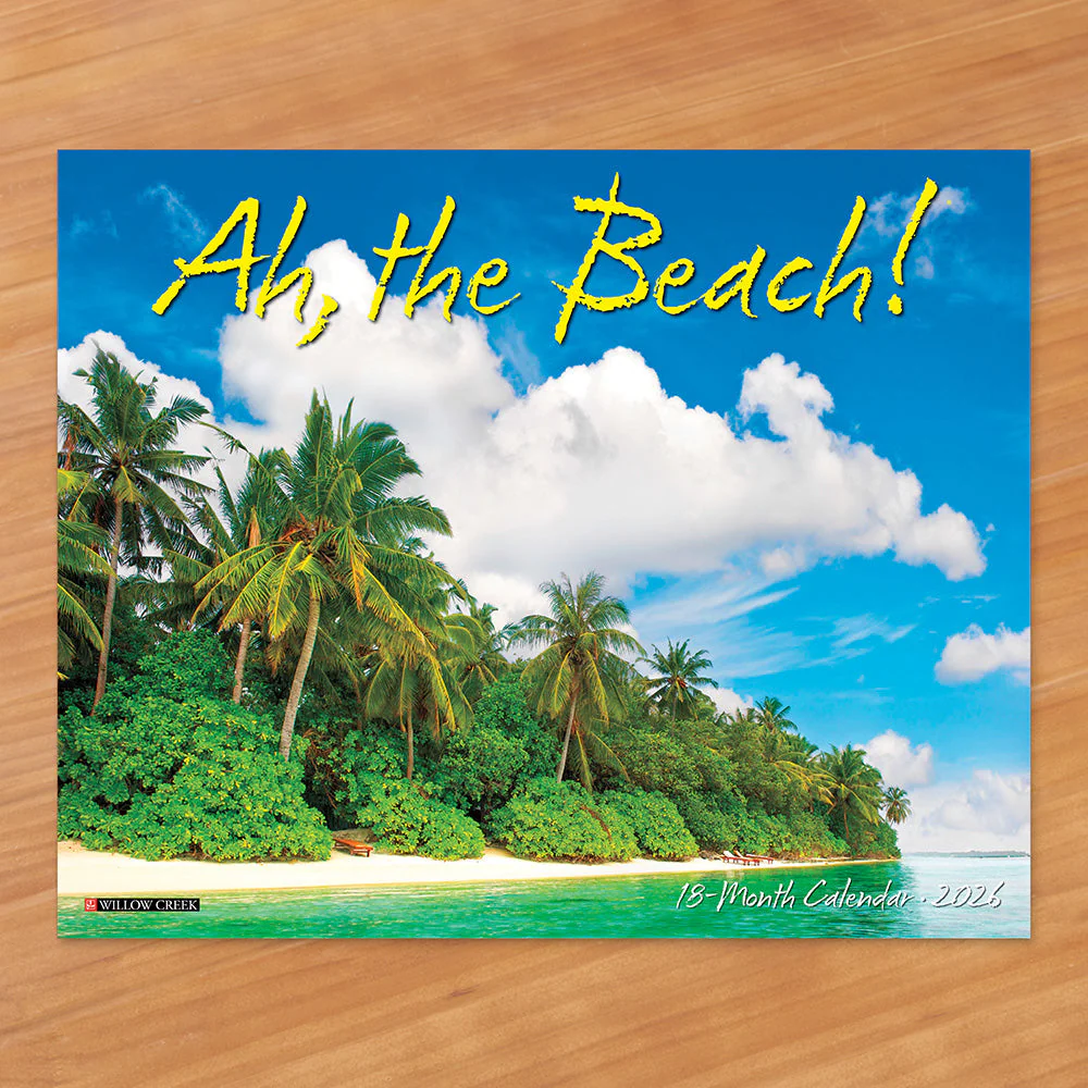 2026 Wall Calendar, Ah, the Beach®