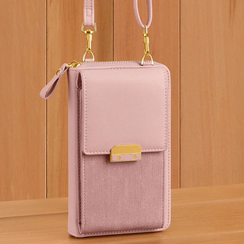 22 Tote Vegan Leather Cell Phone Crossbody Clutch - Image 6
