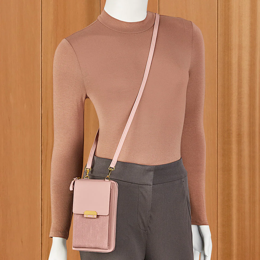 22 Tote Vegan Leather Cell Phone Crossbody Clutch - Image 8