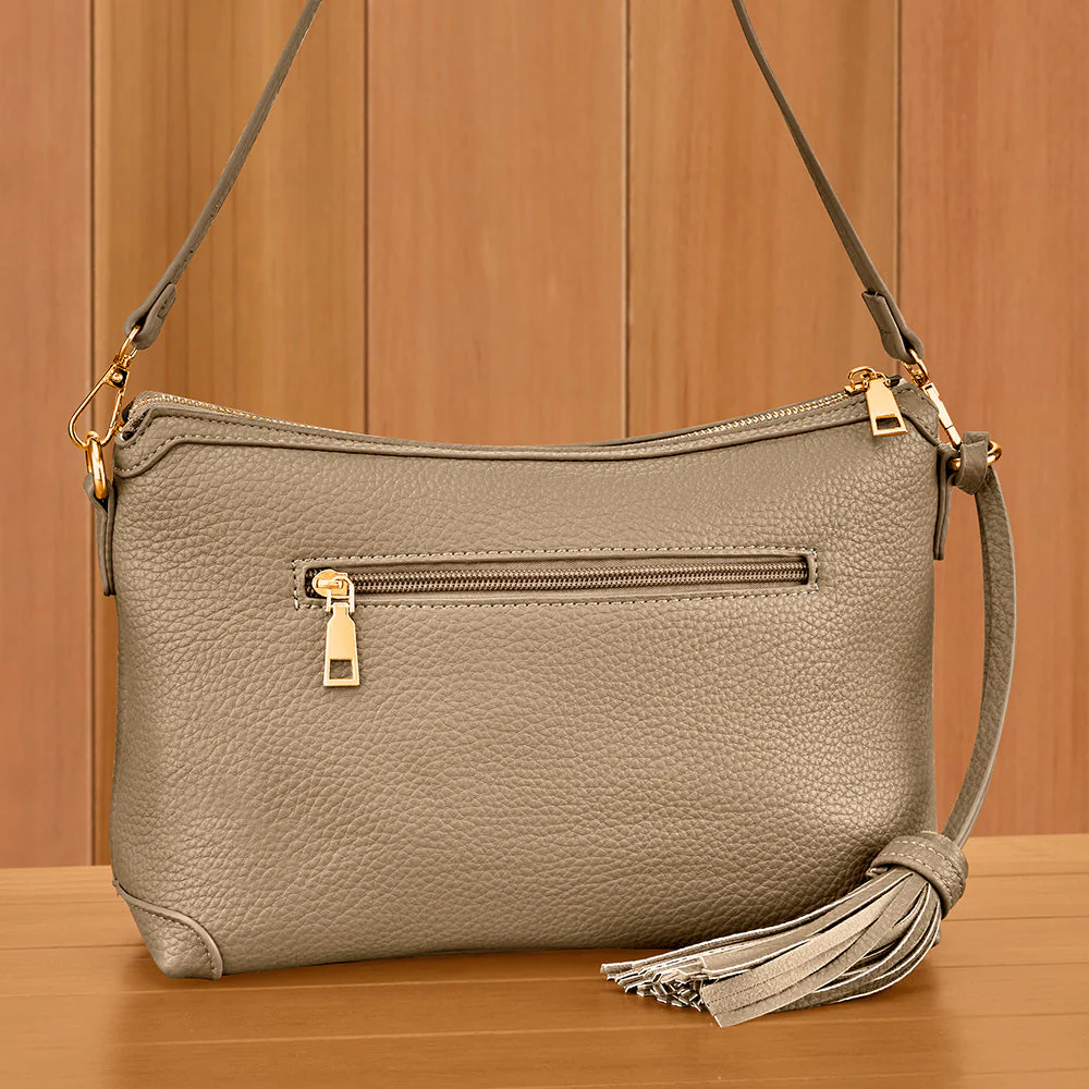 22 Tote Vegan Leather Convertible Crossbody Shoulder Bag - Image 3
