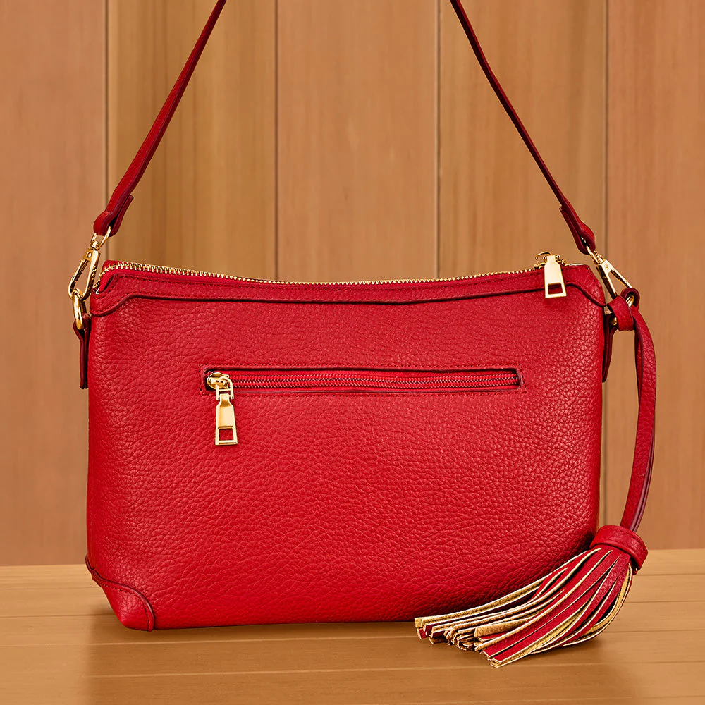 22 Tote Vegan Leather Convertible Crossbody Shoulder Bag - Image 7