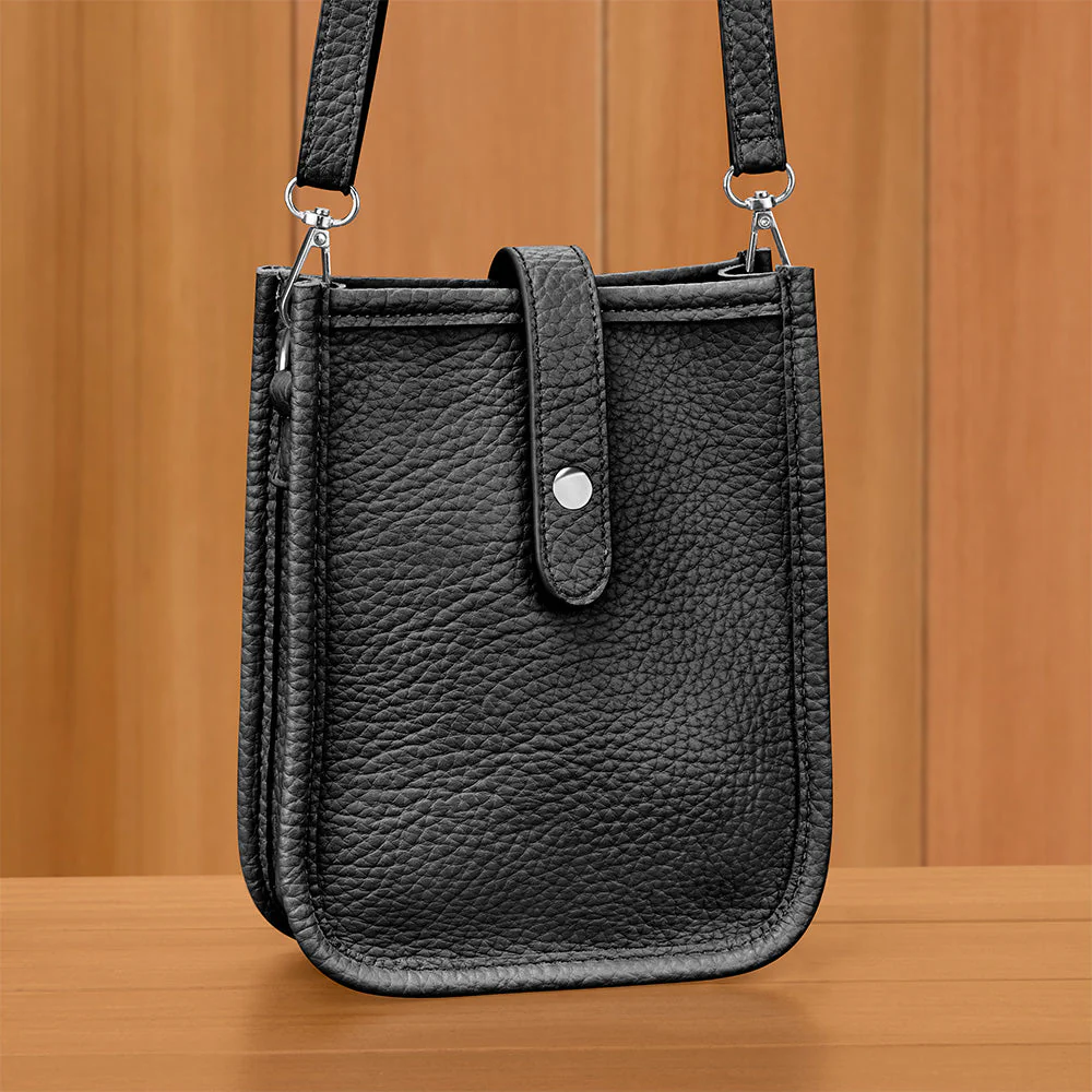 22 Tote Vegan Leather Crossbody Phone Bag - Image 6