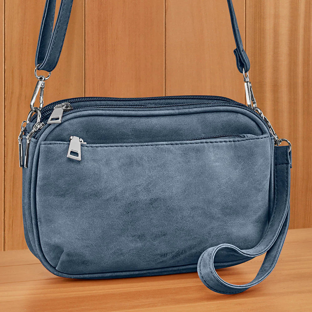 22 Tote Vegan Suede Shoulder Bag - Image 3