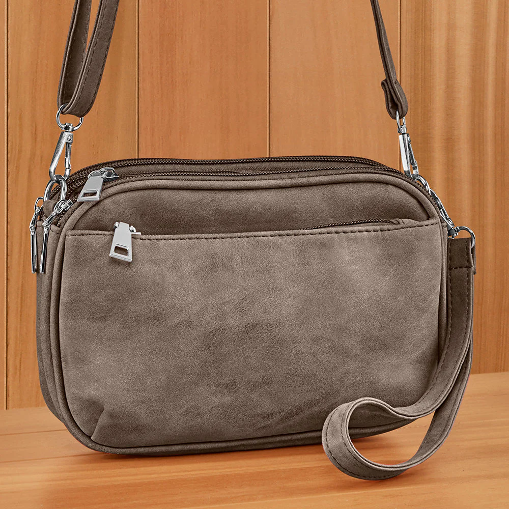 22 Tote Vegan Suede Shoulder Bag - Image 4