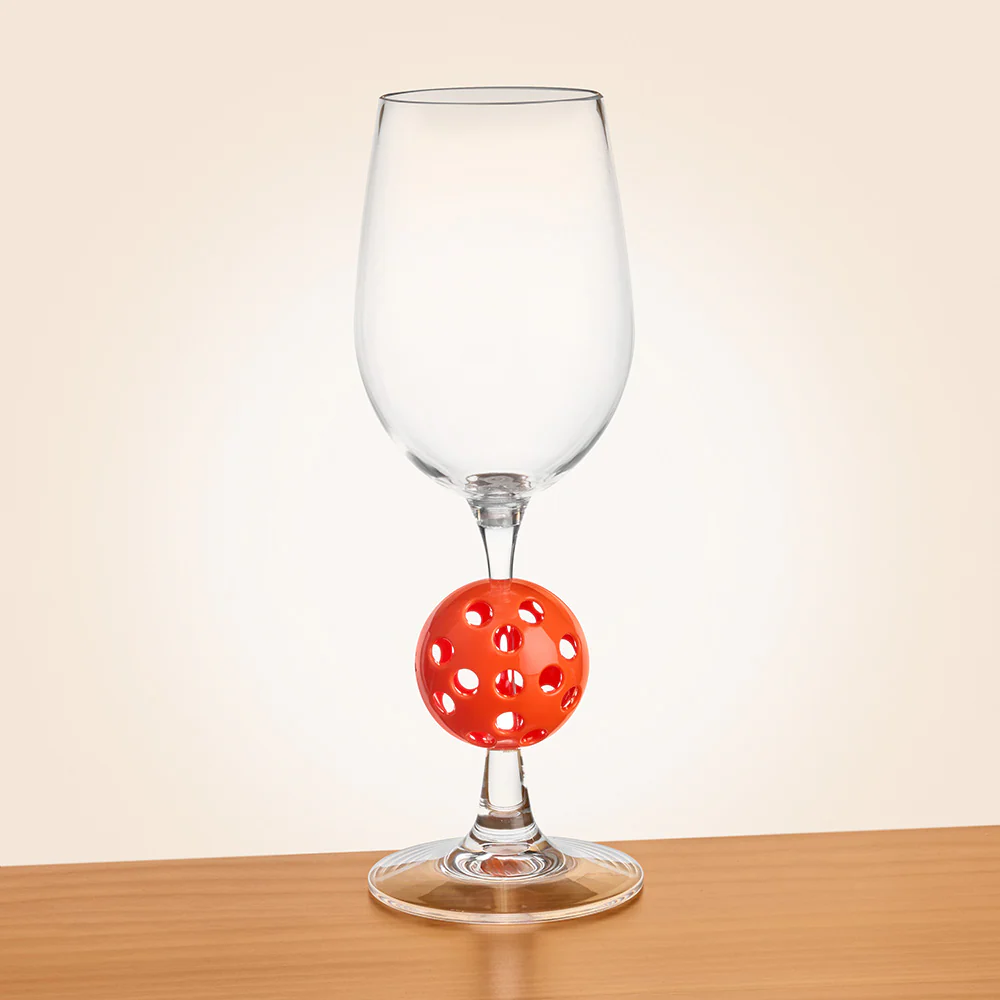 Acrylic Pickleball Wine Glass - Image 5