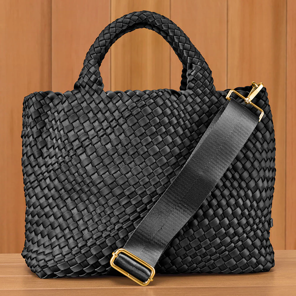 Ah-dorned Lily Woven Neoprene Convertible Crossbody Tote - Image 4