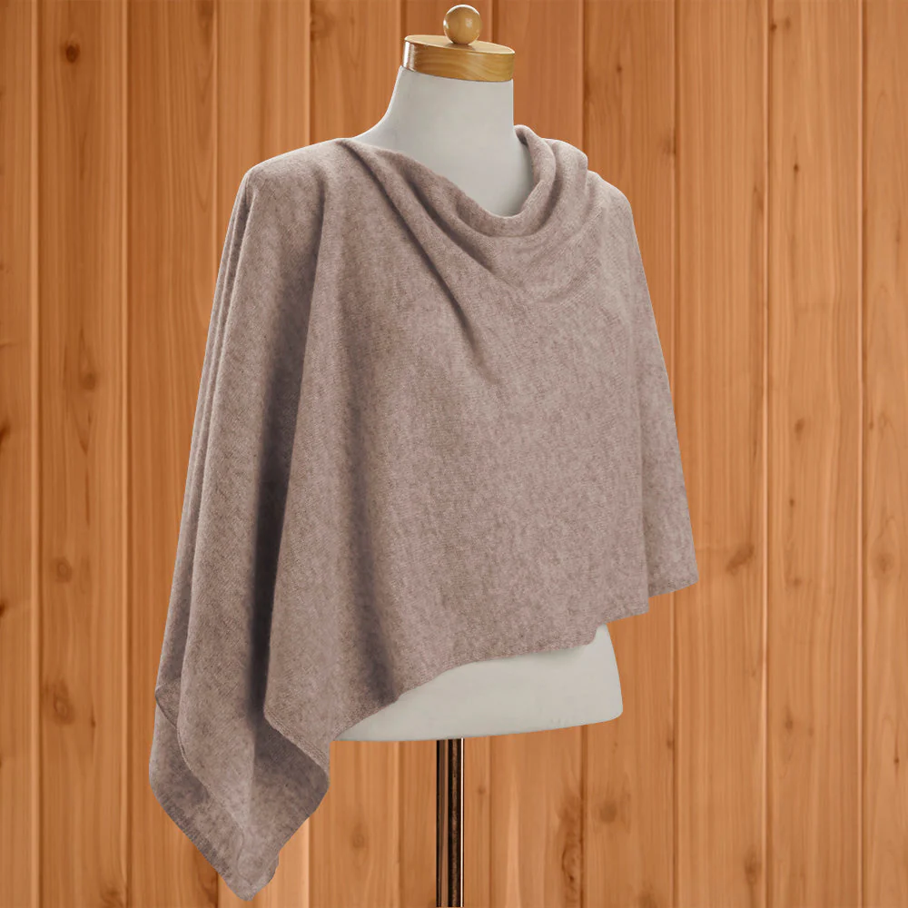 Alashan Cashmere Shawl Wrap, Assorted Purples - Image 4