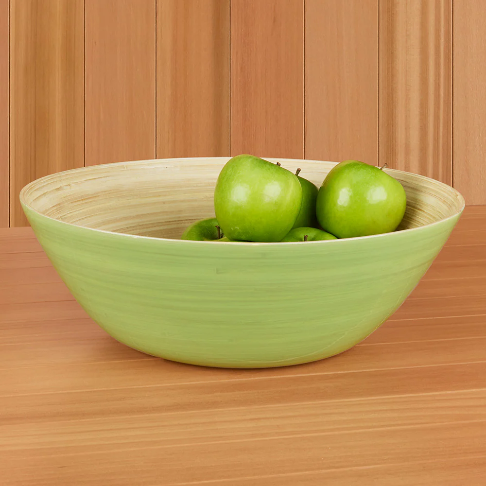 albert L. (punkt) 15.75" Bamboo Party Bowl - Image 4
