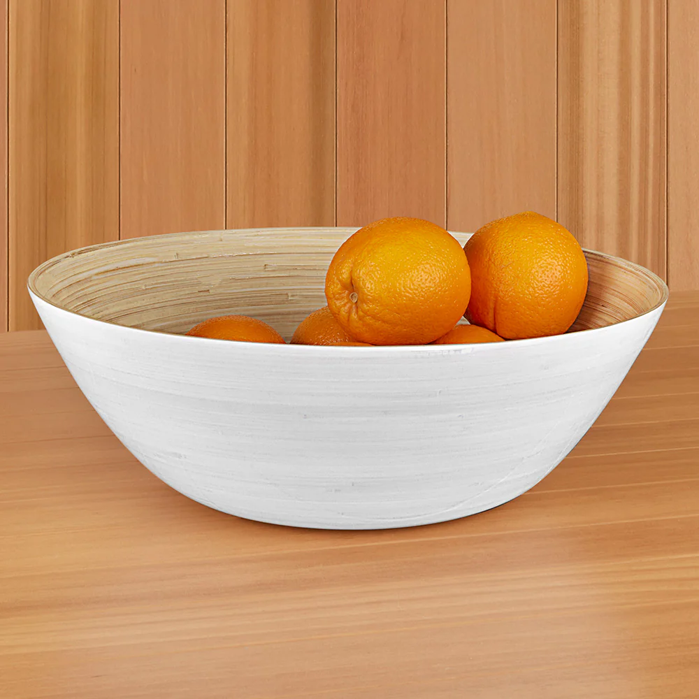 albert L. (punkt) 15.75" Bamboo Party Bowl - Image 5
