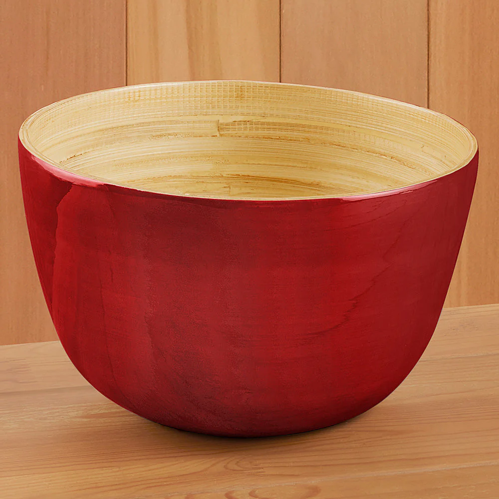 albert L. (punkt) 8.5" Bamboo Serving Bowl - Image 3