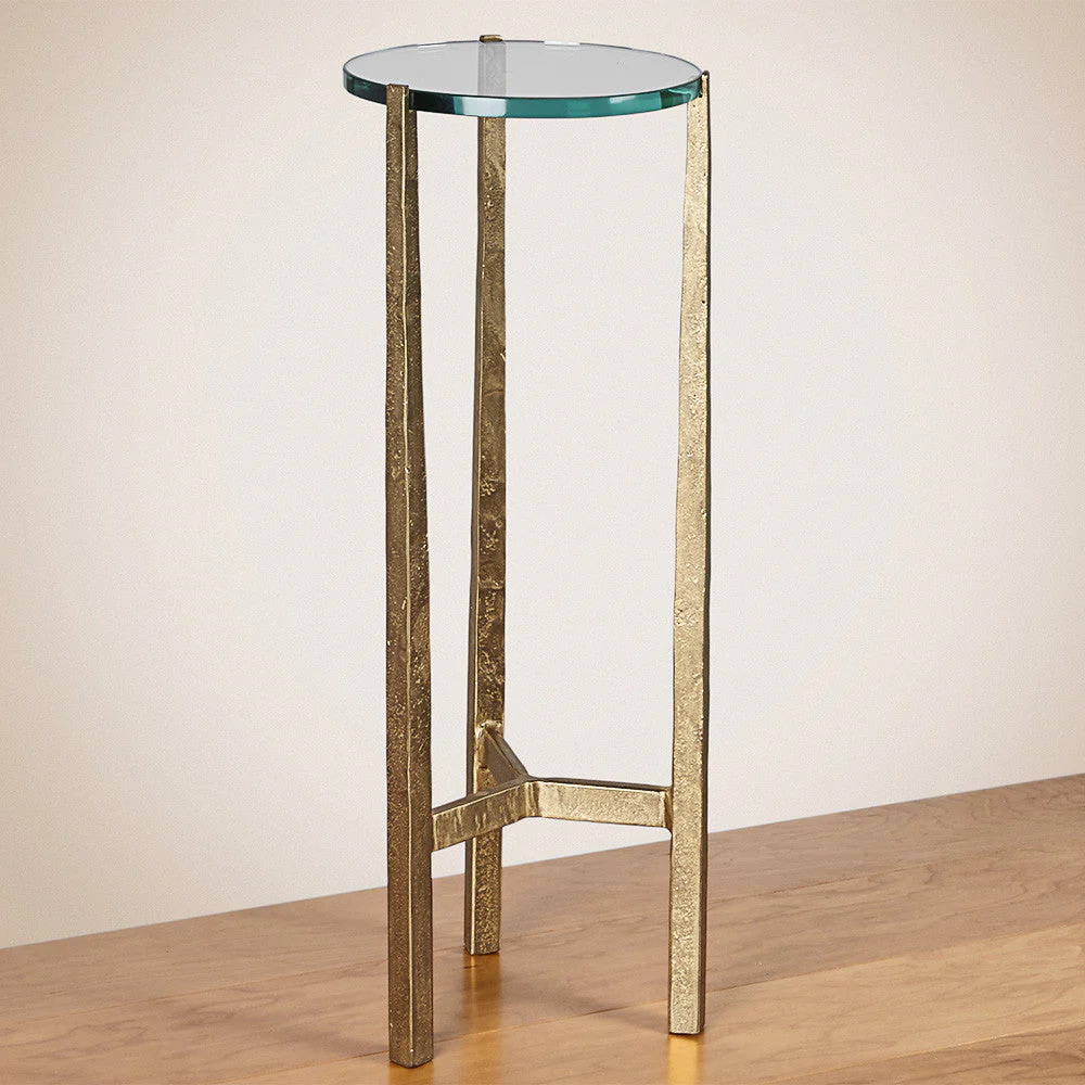 Antique Gold Oculus Table