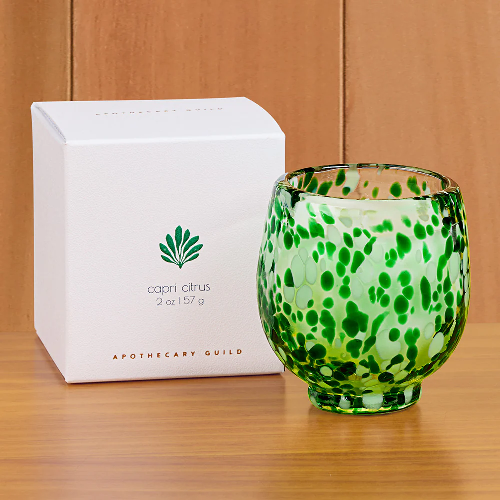 Apothecary Guild Speckled Votive Candle, Beach Blend