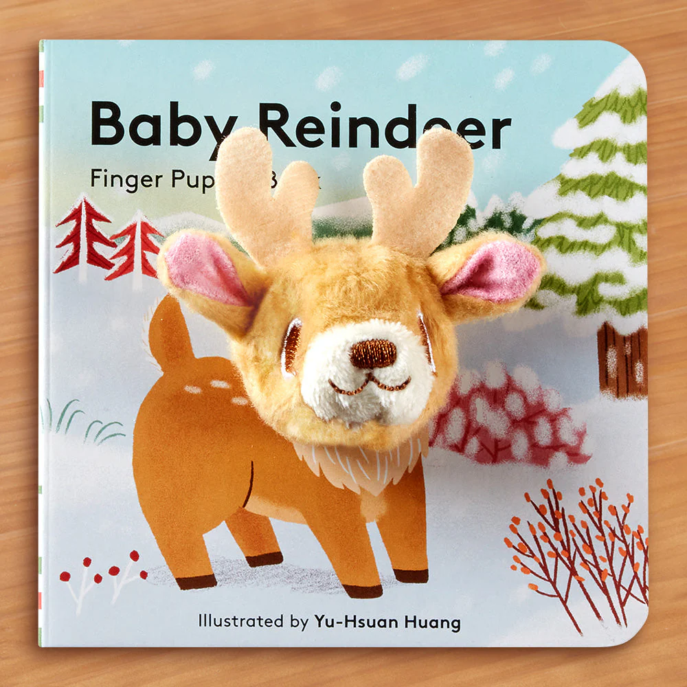 "Baby Reindeer" Finger Puppet Board Book