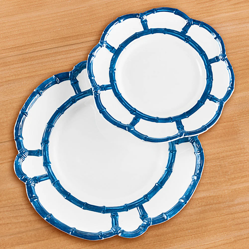 Bamboo Touch Melamine Plates, Set of 4 - Image 3