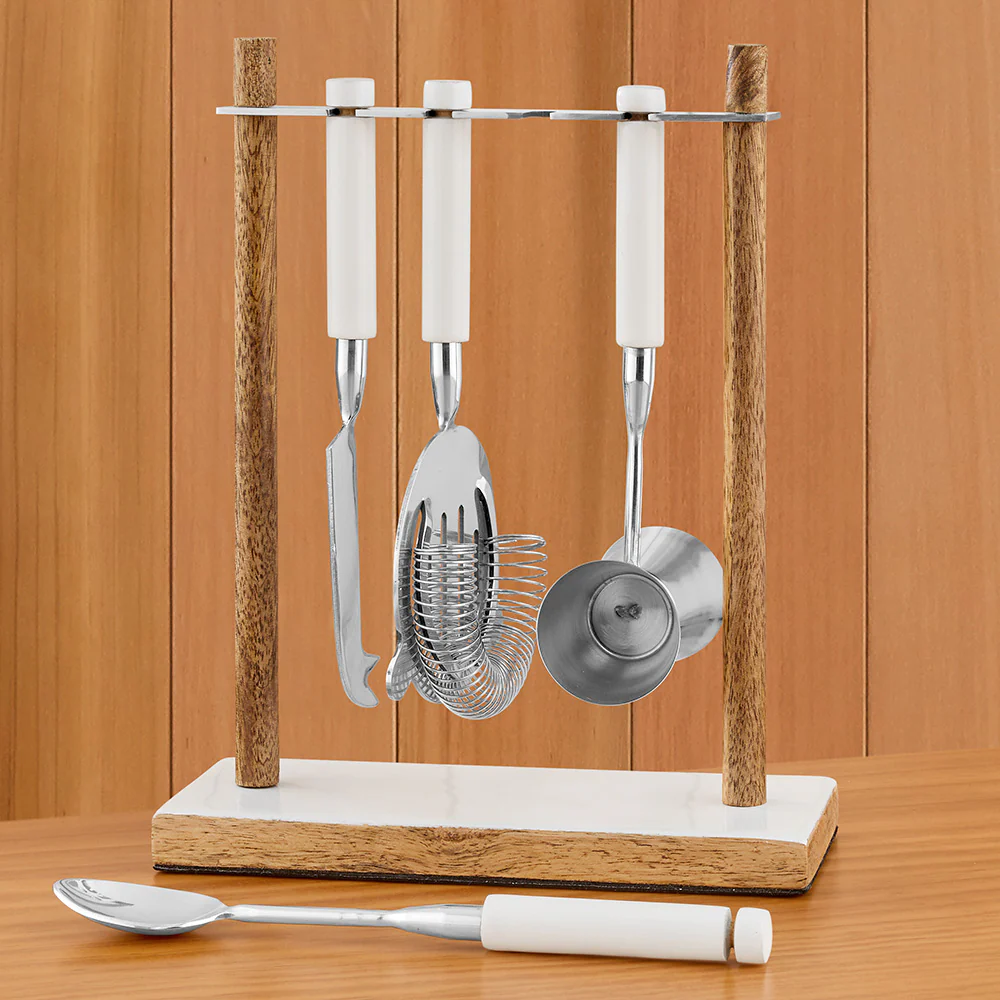 Be Home Madras Bar Tool Set