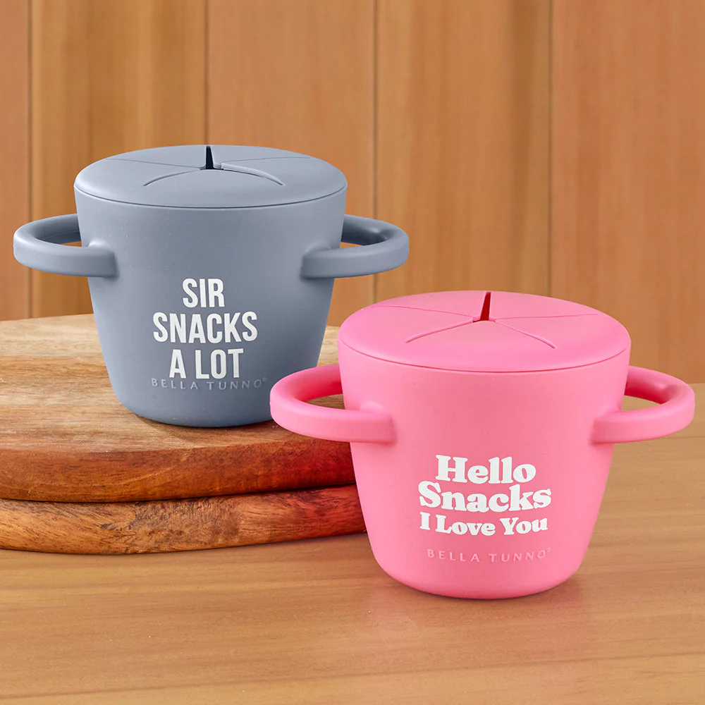 Bella Tunno Happy Snacker Cup, Hello Snacks I Love You - Image 3