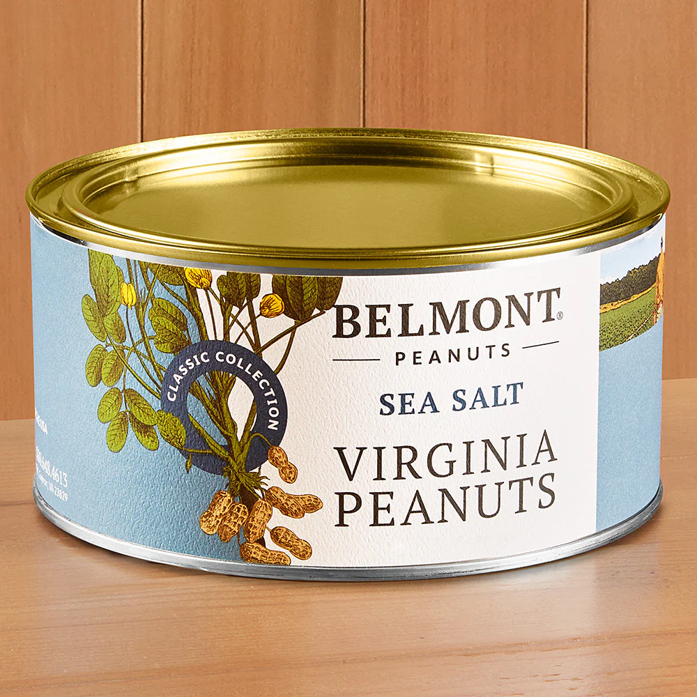 Belmont Gourmet Virginia Peanuts, Sea Salt - Image 2