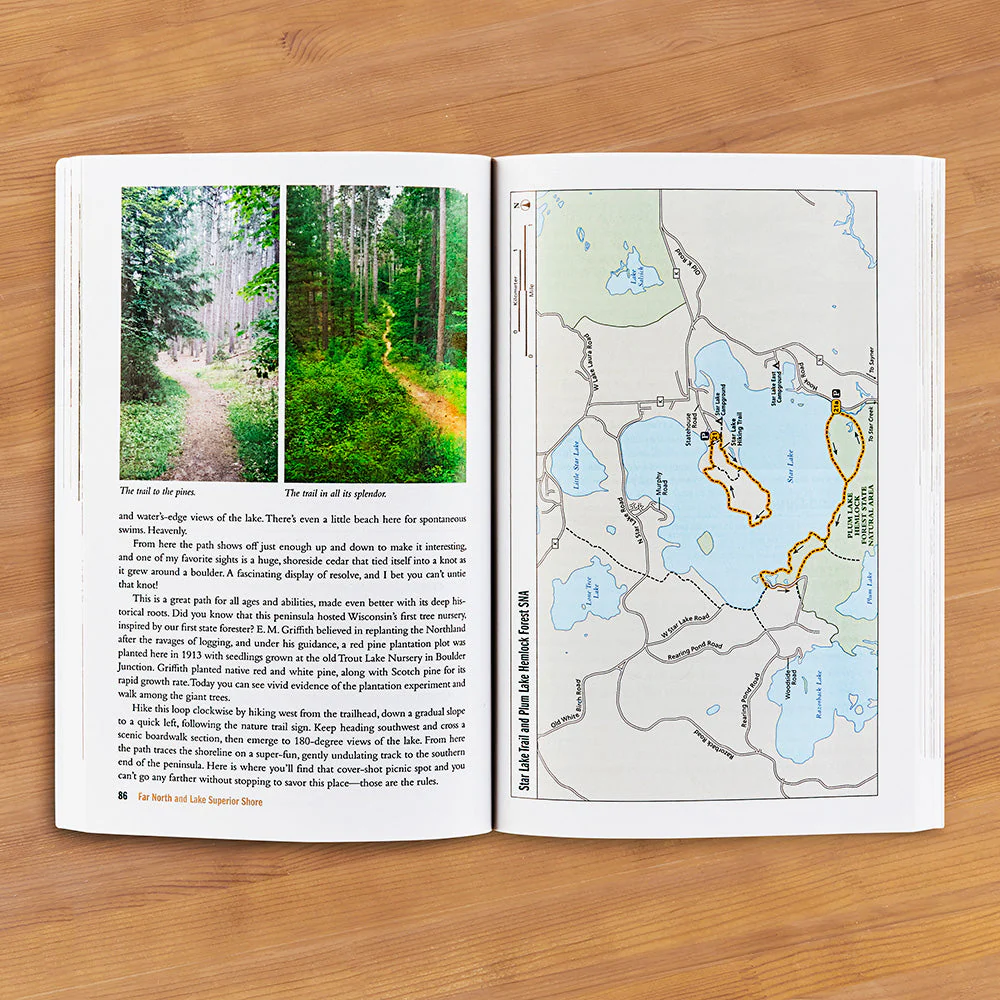"Best Lake Hikes Wisconsin: A Guide to the State's Greatest Lake and River Hikes" by Steve Johnson - Image 2