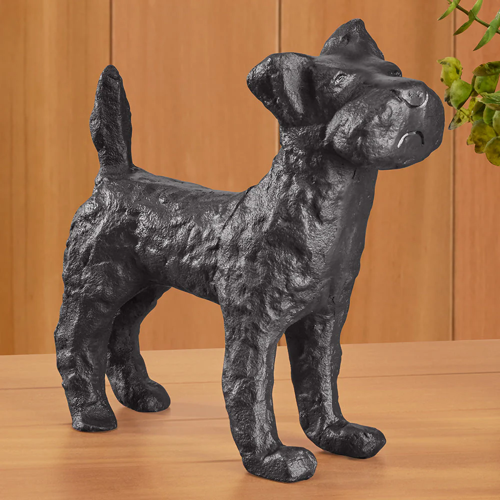 Bronze Dog Figurines - Image 3