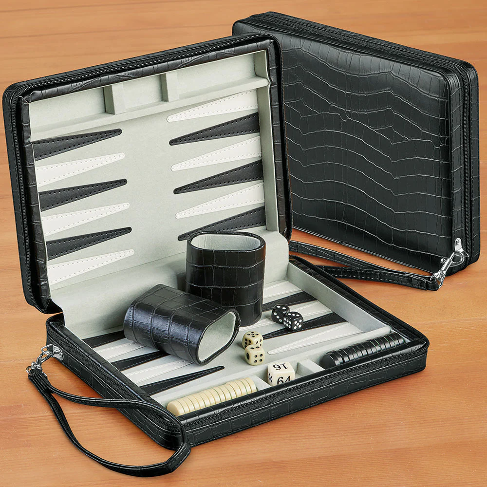 Brouk & Co Travel Backgammon Set - Image 3