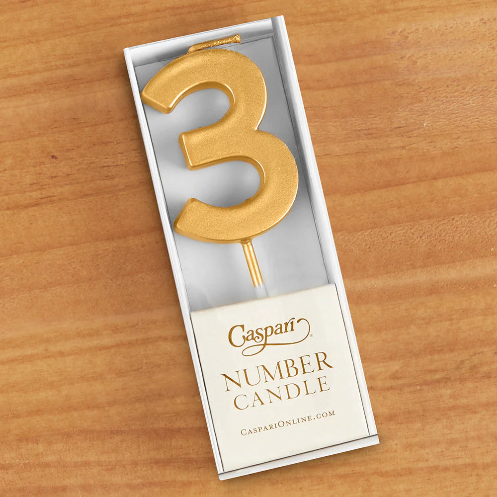 Caspari Number Candles - Image 3