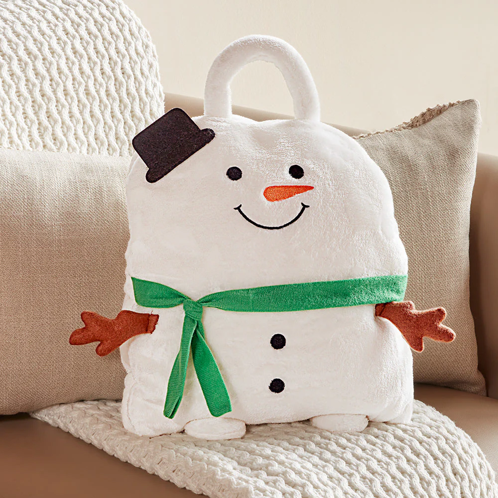 C&F Home Winter Plush Pillow Blankets - Image 2