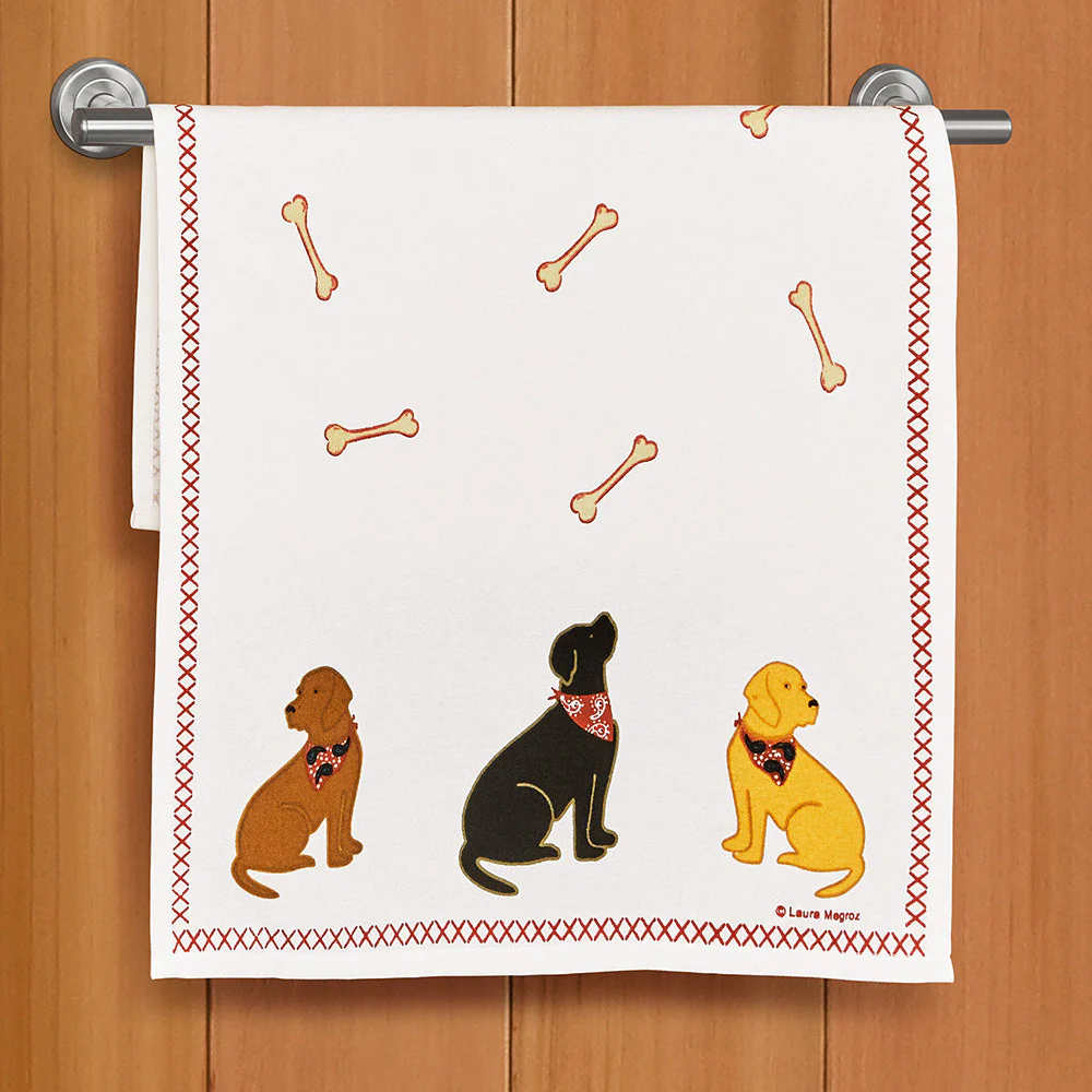 Chandler 4 Corners Kitchen Tea Towel, Luncheon Lab