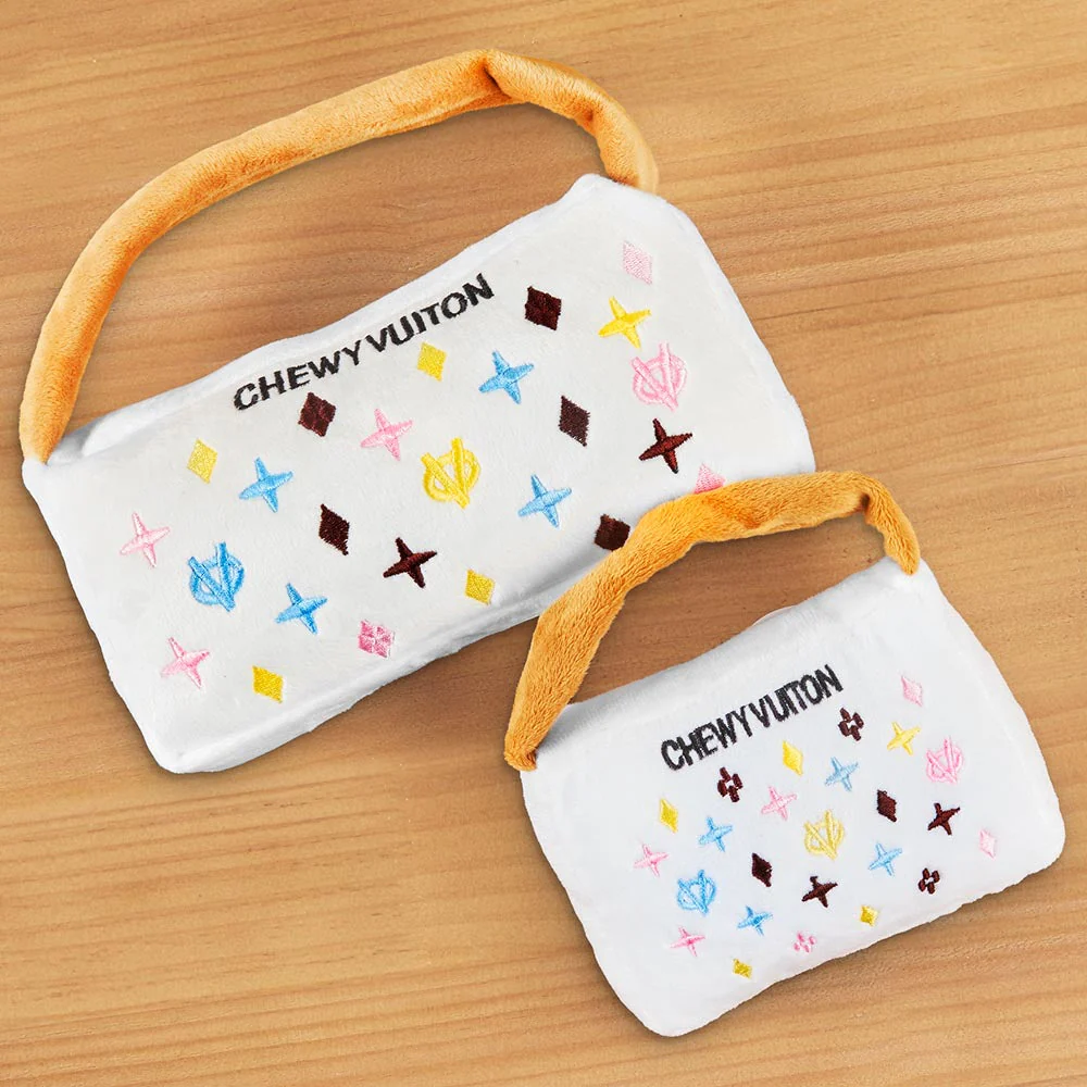 Chewy Vuiton Handbag Dog Toy - Image 3