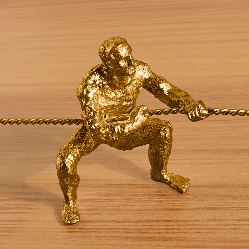 Climbing Man and Woman Wall Art - Image 2