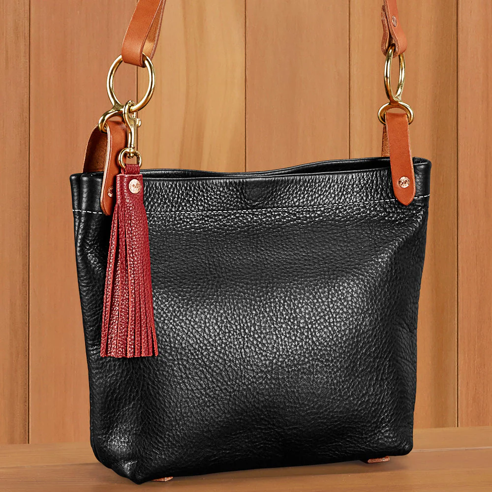 Copperdot Leather Conway Crossbody Bag - Image 4