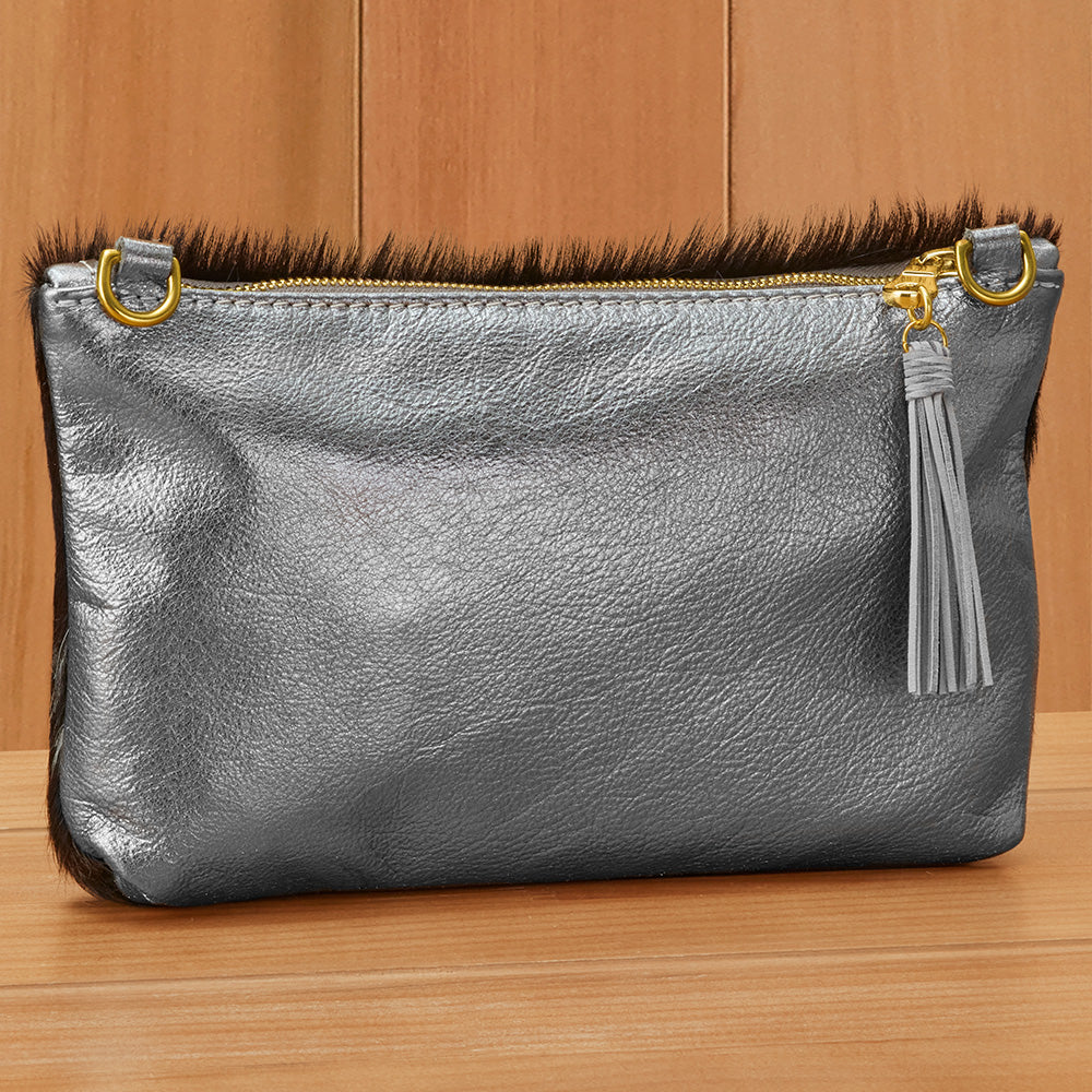 Copperdot Leather Zippy Clutch - Image 5