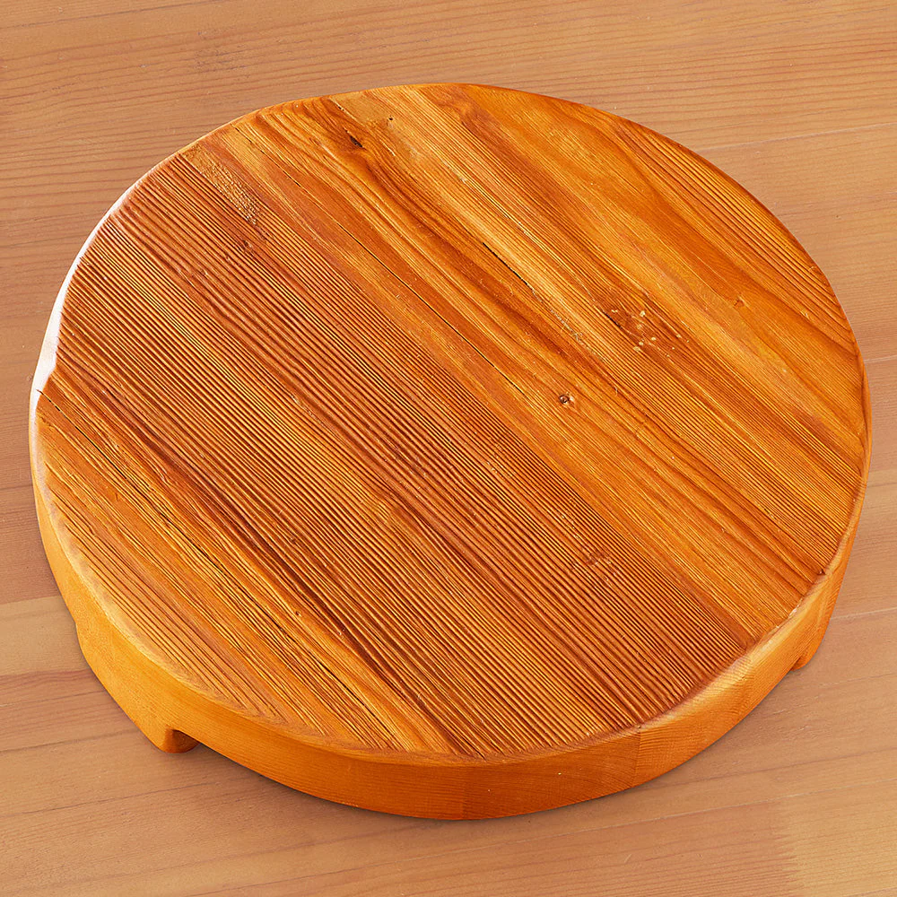 etúHOME Classic Wood Trivet, Round - Image 3