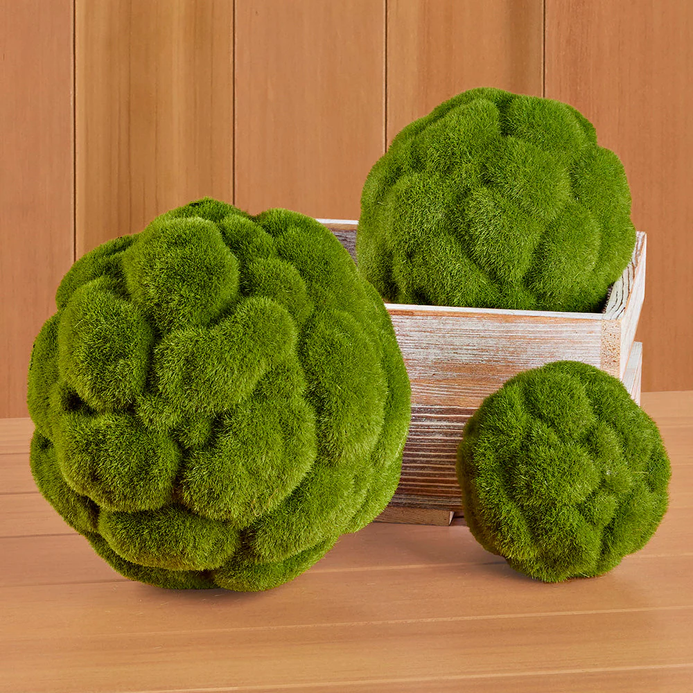 Faux Moss Orbs - Image 2