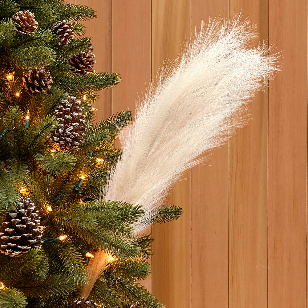 Faux Pampas Grass Stem, 45"