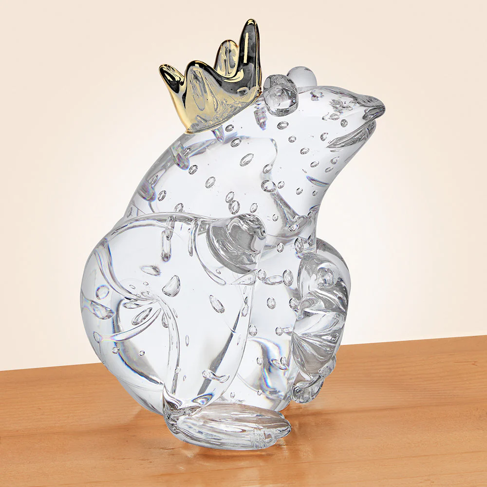 Frog Prince Glass Figurine - Image 2