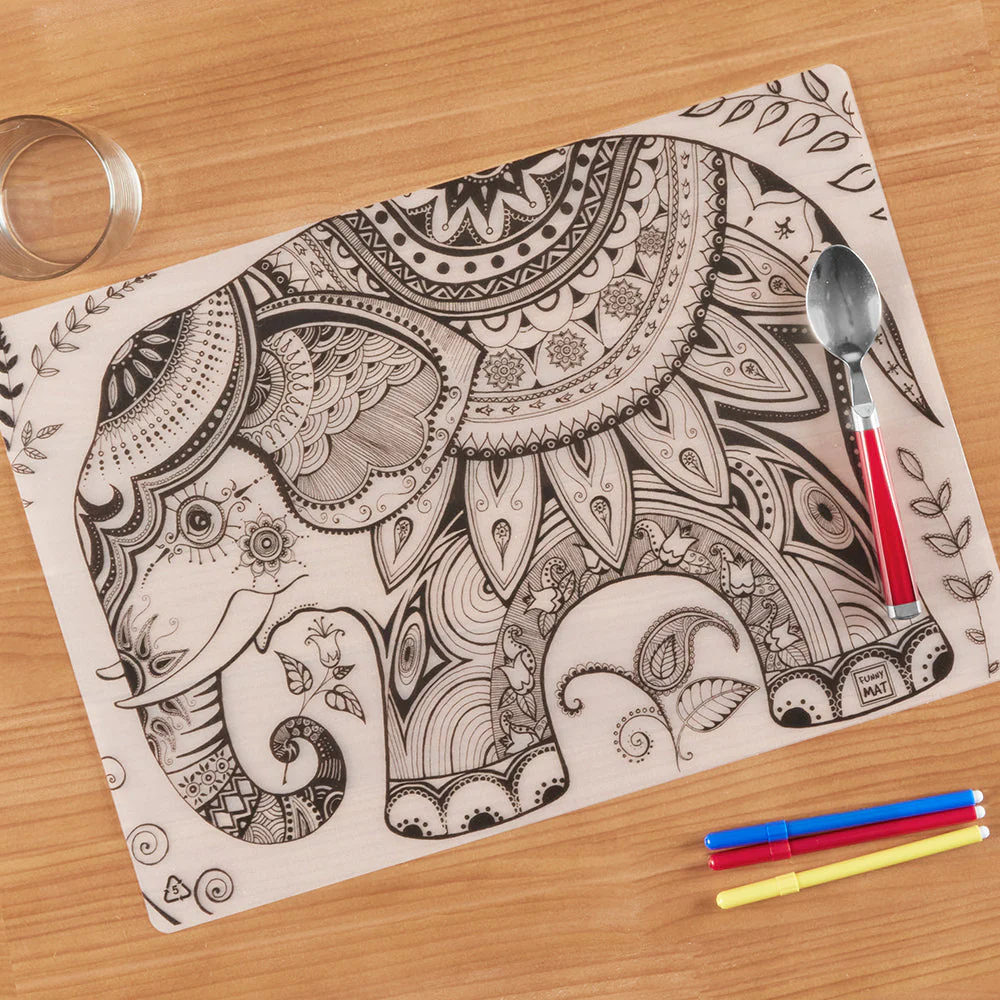 Funny Mat Washable Reusable Coloring Mats - Image 9