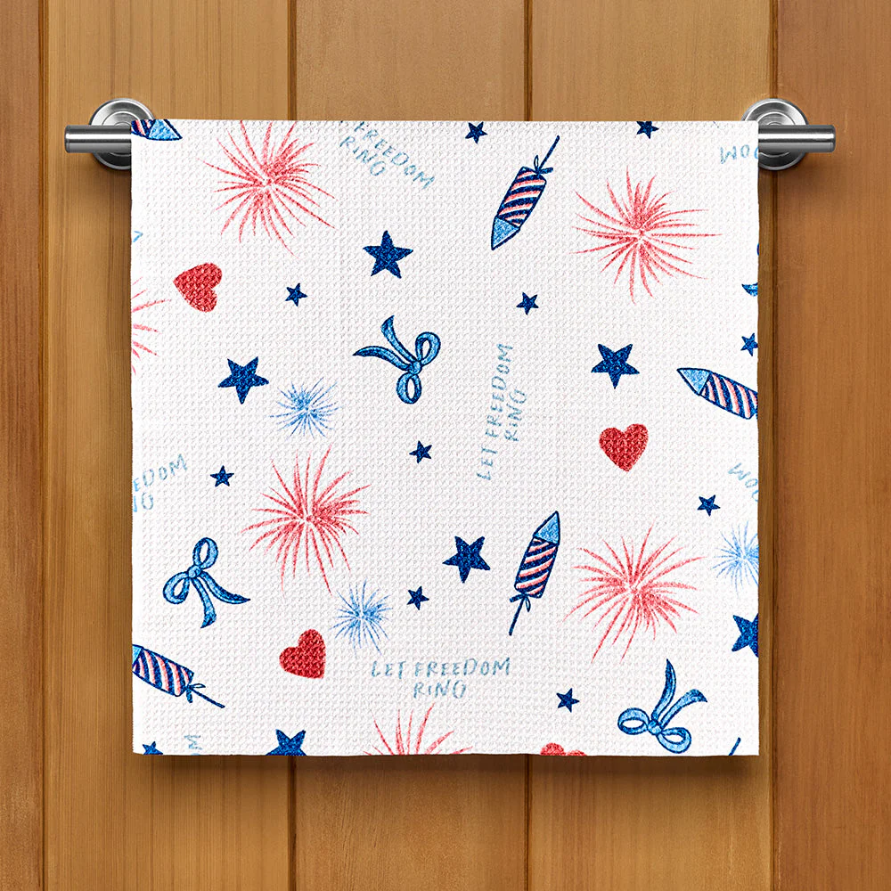 Geometry Tea Towel, Freedom