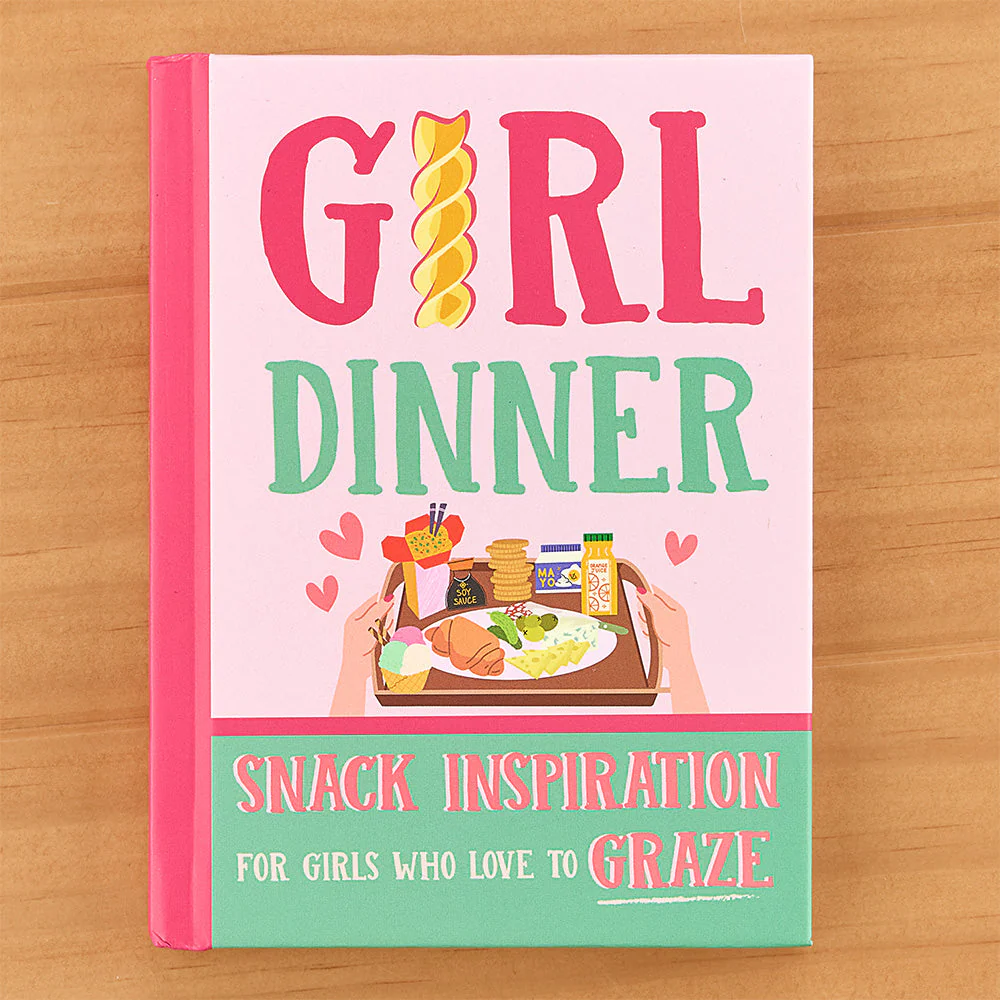 "Girl Dinner: Snack Inspiration" Novelty Gift Book