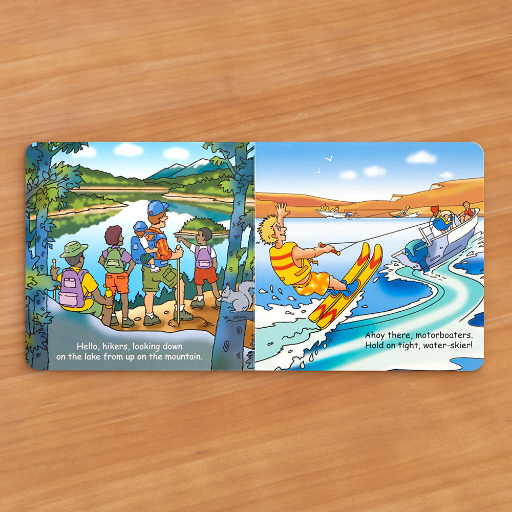 "Good Night Lake" Children's Book by Adam Gamble and Cooper Kelly - Image 2