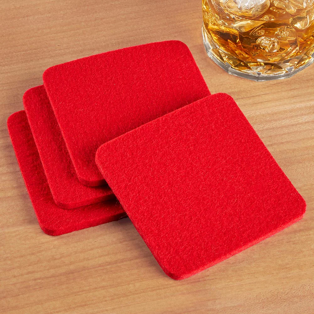 Graf Lantz Bierfilzl Square Felt Coasters, Set of 4 - Image 3