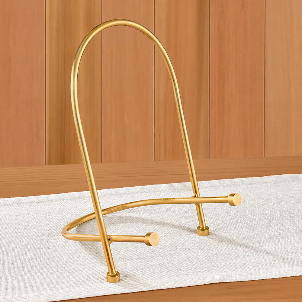 Hampton Gold Easel/Plate Stand - Image 3