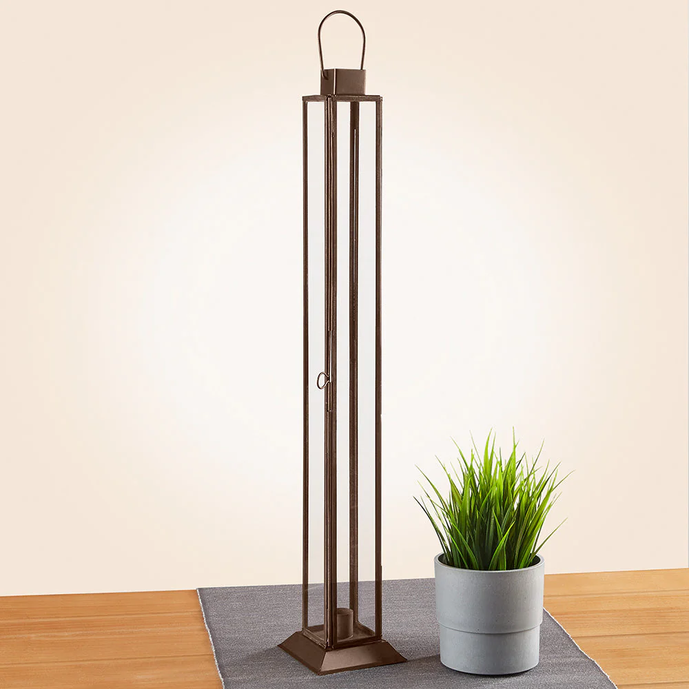 Henley Iron and Glass Lantern Candleholder - Image 2