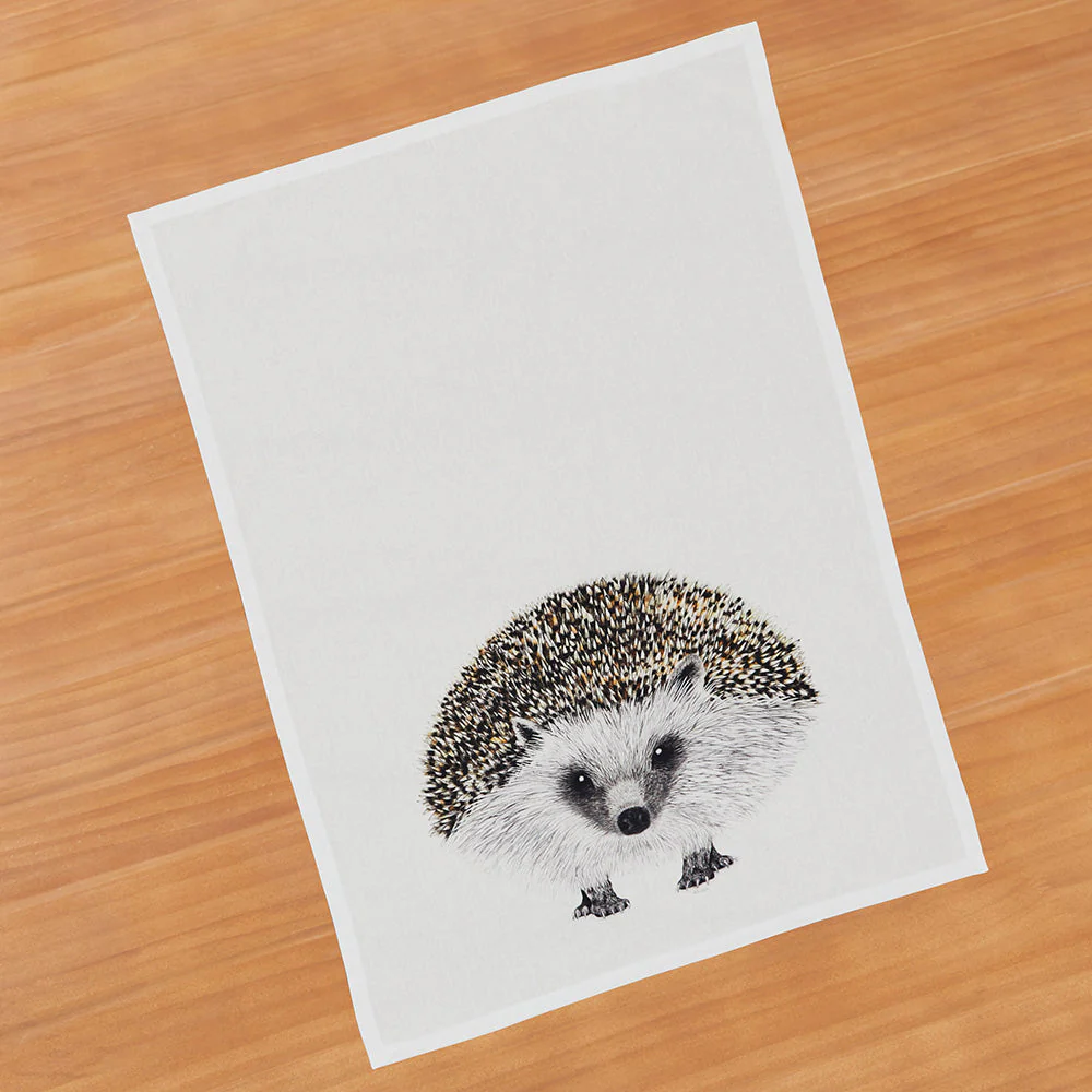 Henry Hedgehog Tea Towel - Image 2