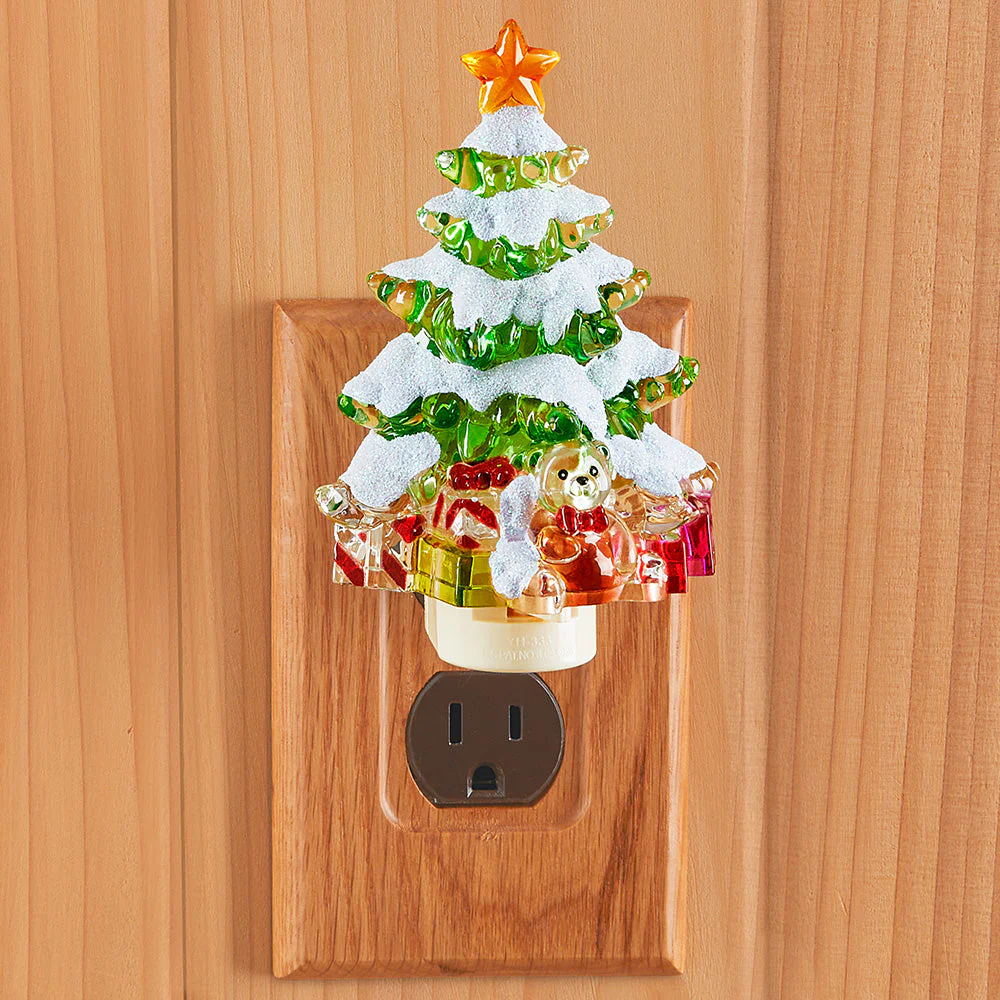 Holiday LED Night Light, Christmas Tree