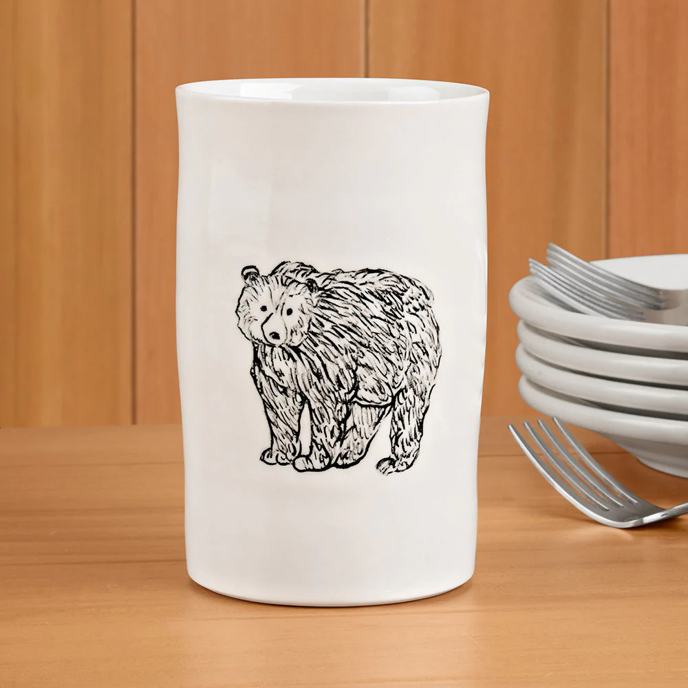 Hope + Mary Porcelain Woodland Animal Cup, Bear