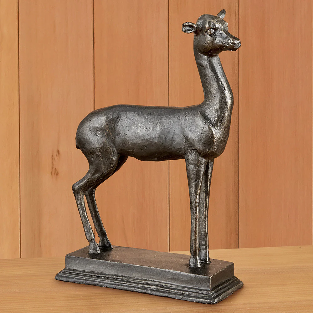 Iron Fawn Sculptures - Image 2