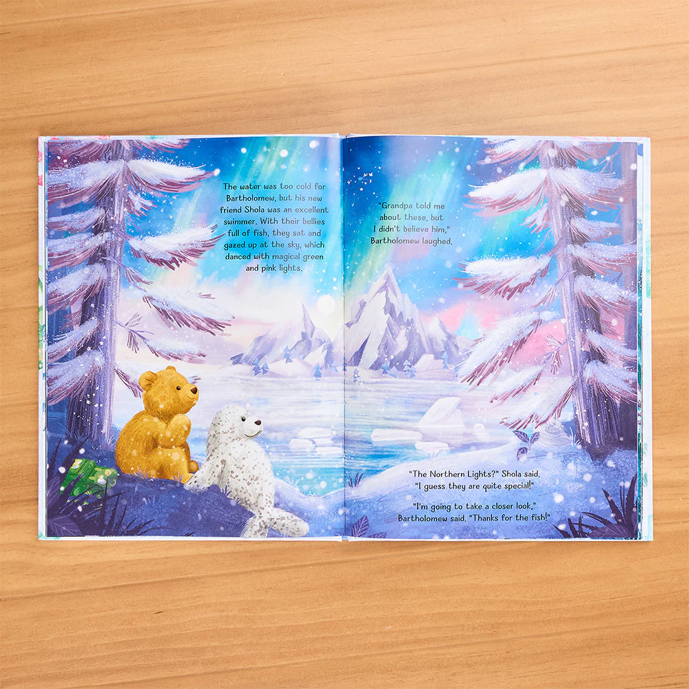 Jellycat "Bartholomew Bear and the Snow Giants" Children's Book by Meredith Vigh - Image 2