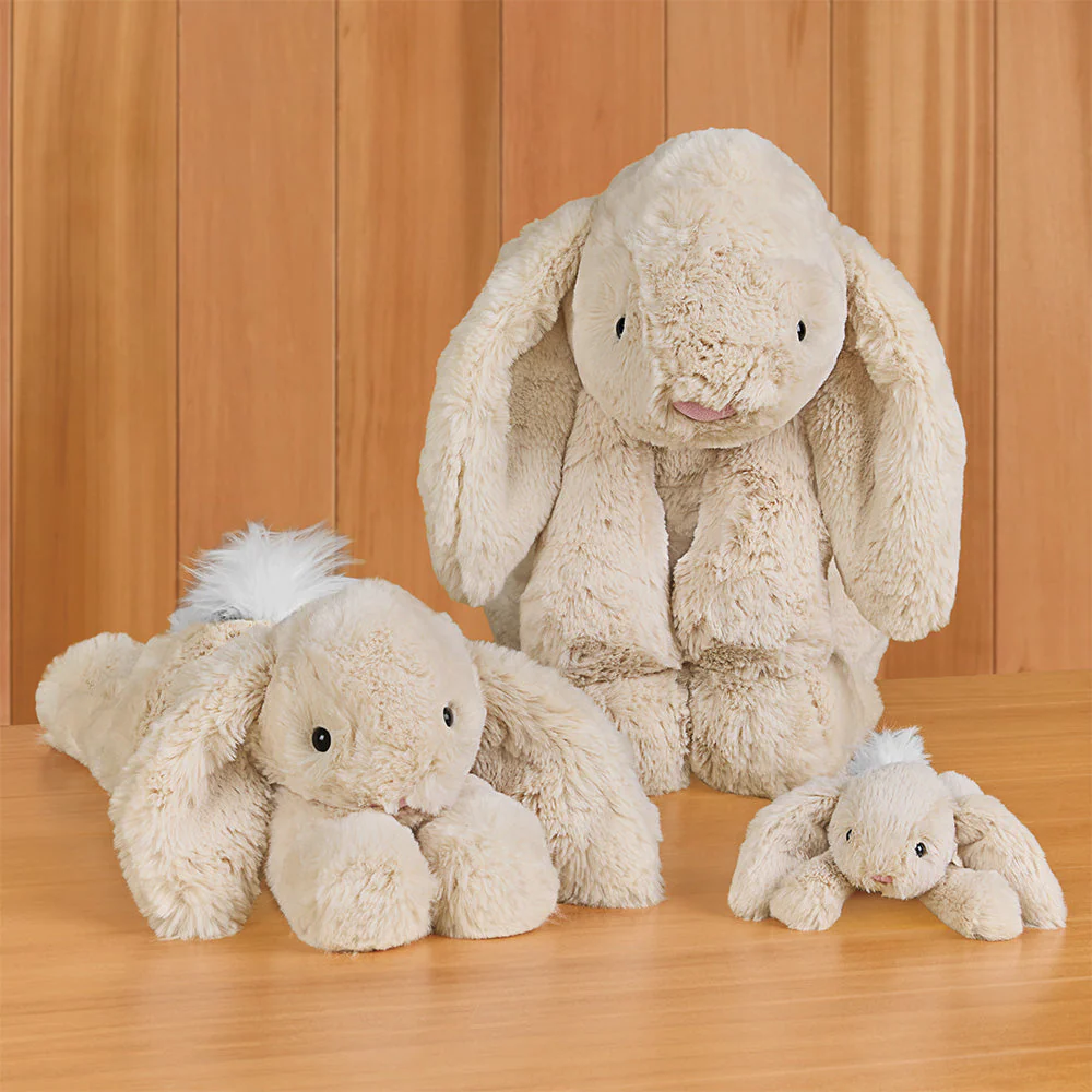 Jellycat Stuffed Animal Plush Toy, Smudge Rabbit Tan - Image 4