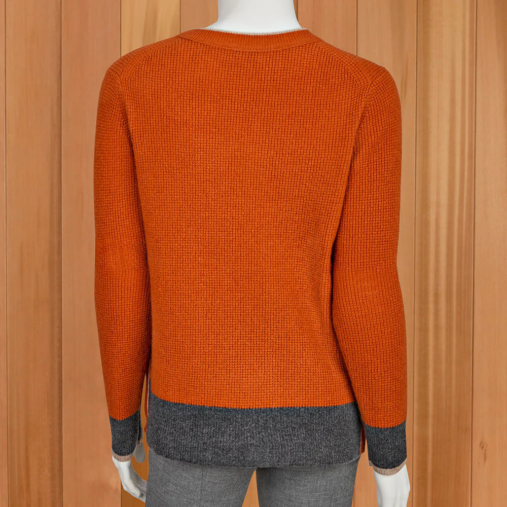 Kinross Color-Tipped Thermal Sweater - Image 4